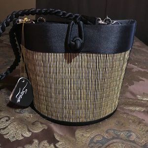 Black and Tan Tote
